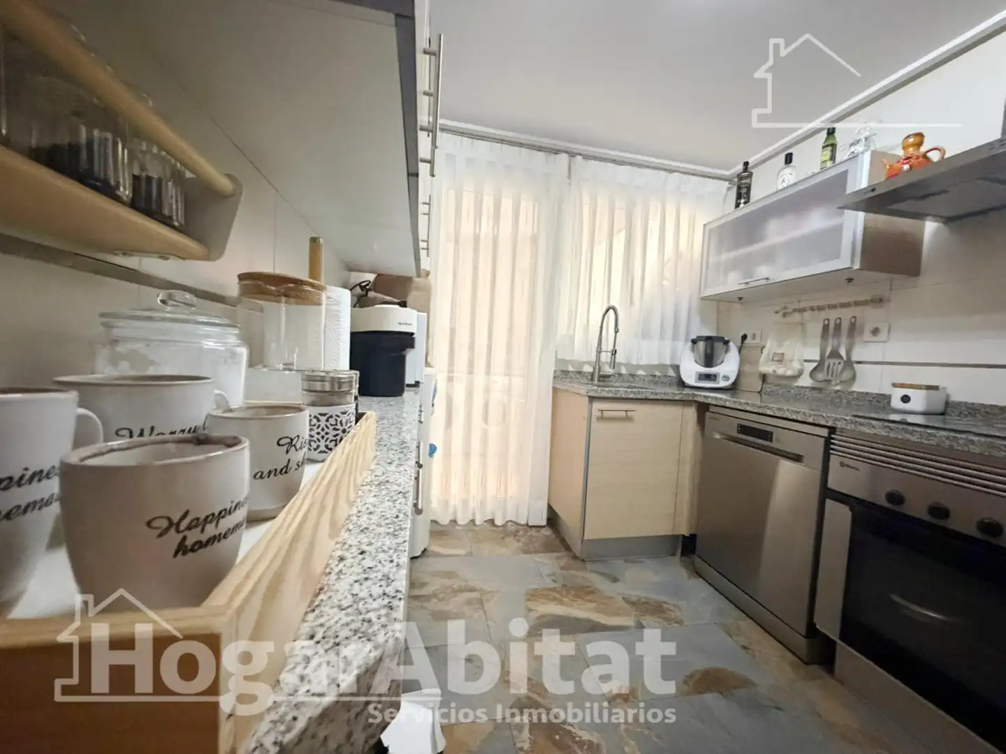 Cocina de Piso en venta en Sagunto / Sagunt con Aire acondicionado, Calefacción y Balcón
