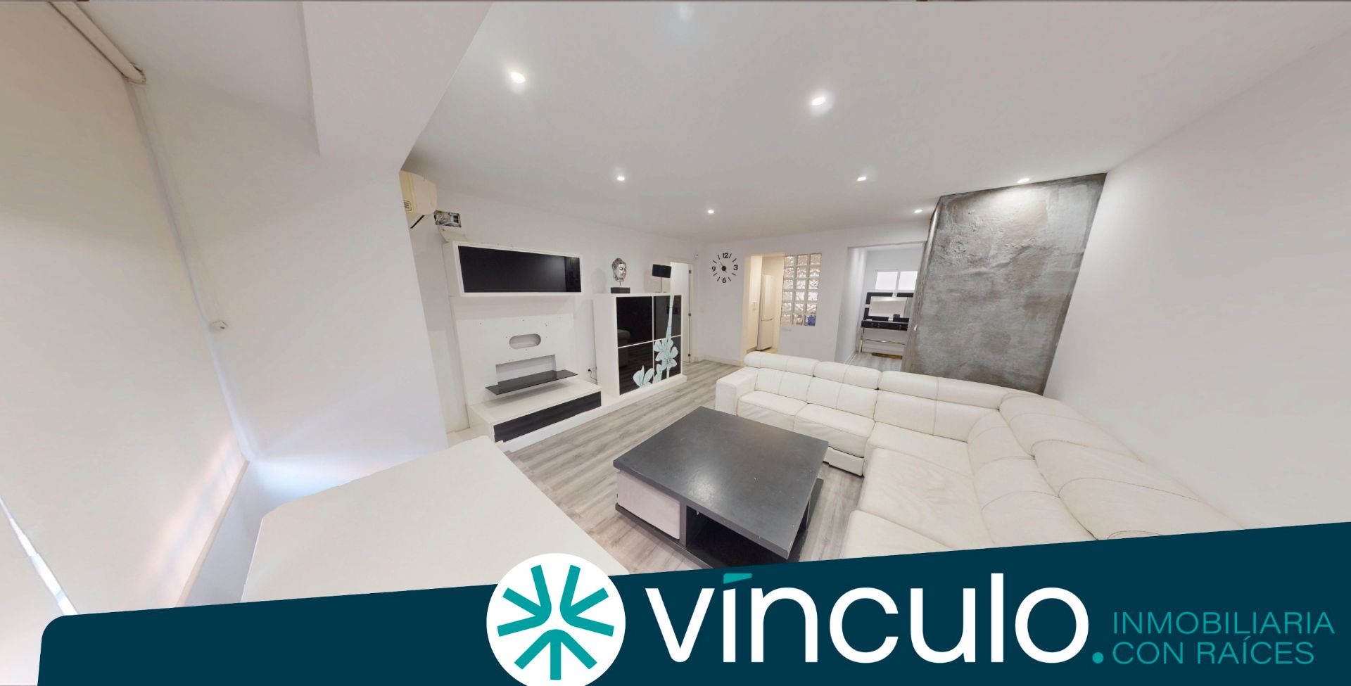 Living room of Flat for sale in Alicante / Alacant  with Air Conditioner, Parquet flooring and Furnished