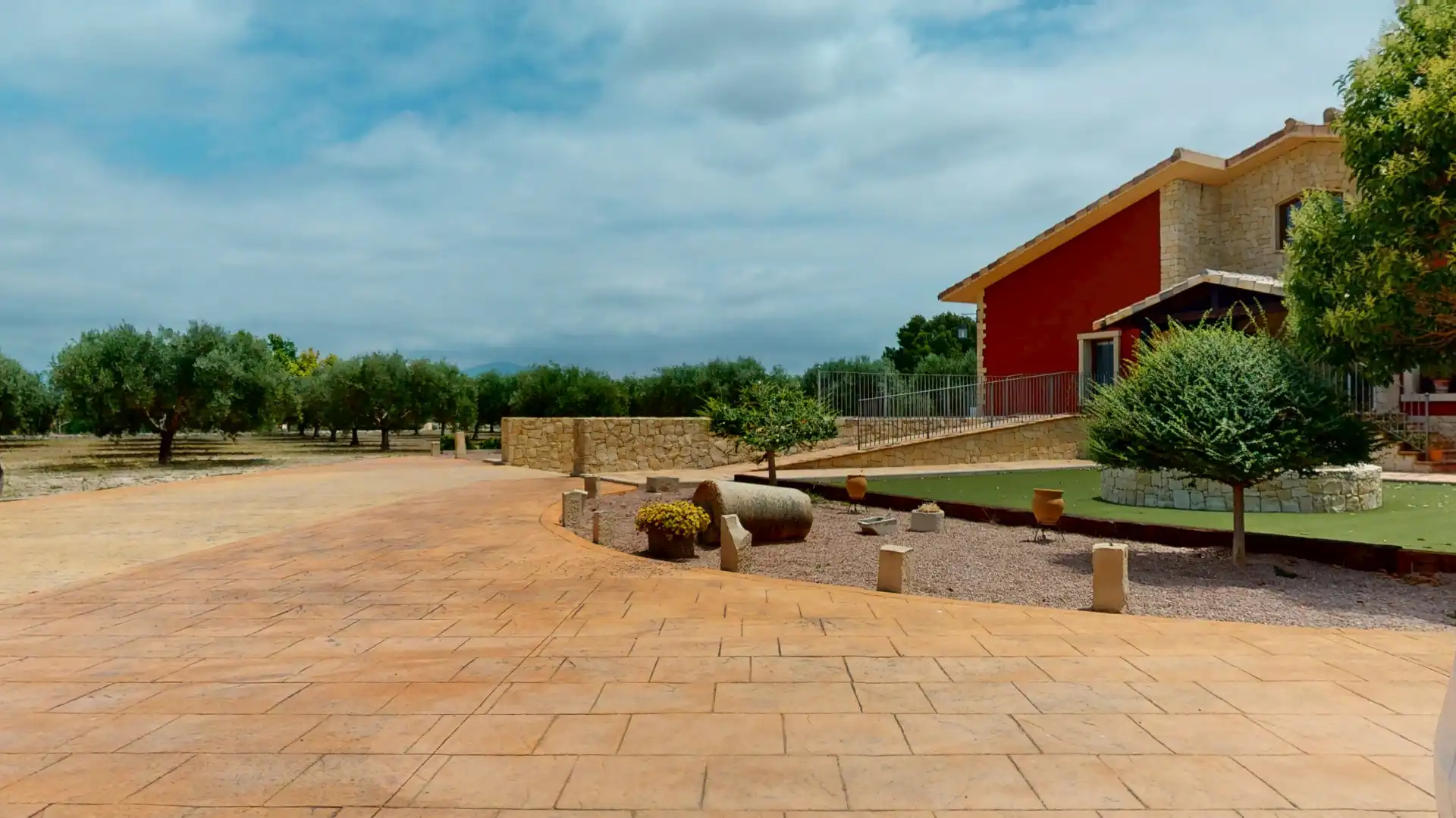 Terraza de Casa o chalet en venta en Monóvar  / Monòver con Aire acondicionado, Calefacción y Jardín privado
