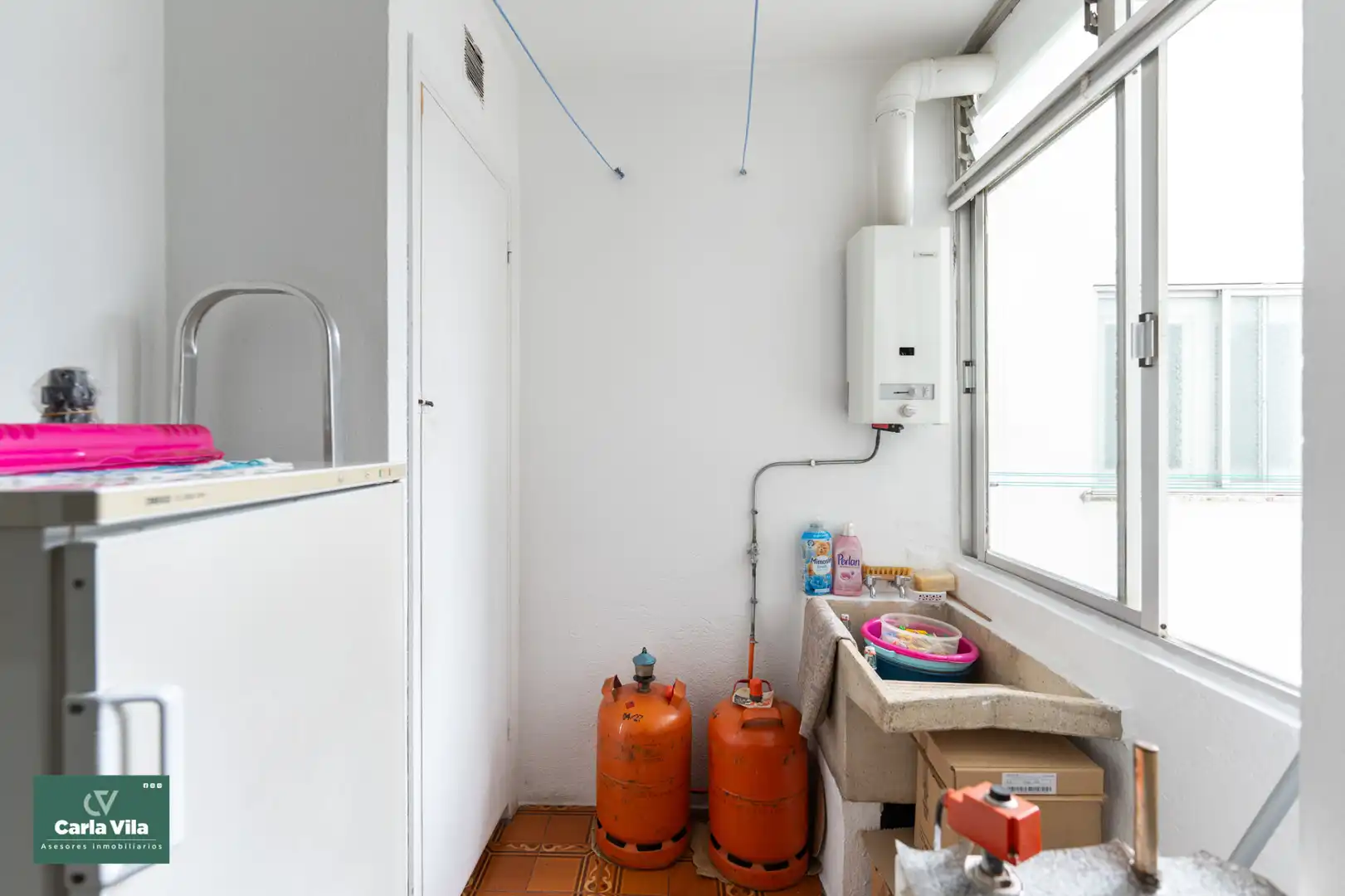 Cocina de Piso en venta en Lugo con Calefacción, Parquet y Terraza
