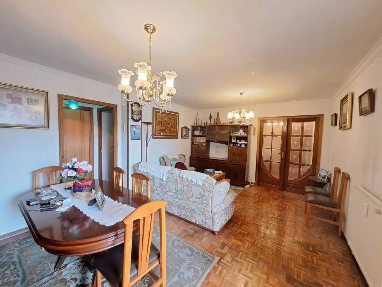 Wohnzimmer von Wohnung zum Verkauf in Burgos mit Heizung und Terrasse