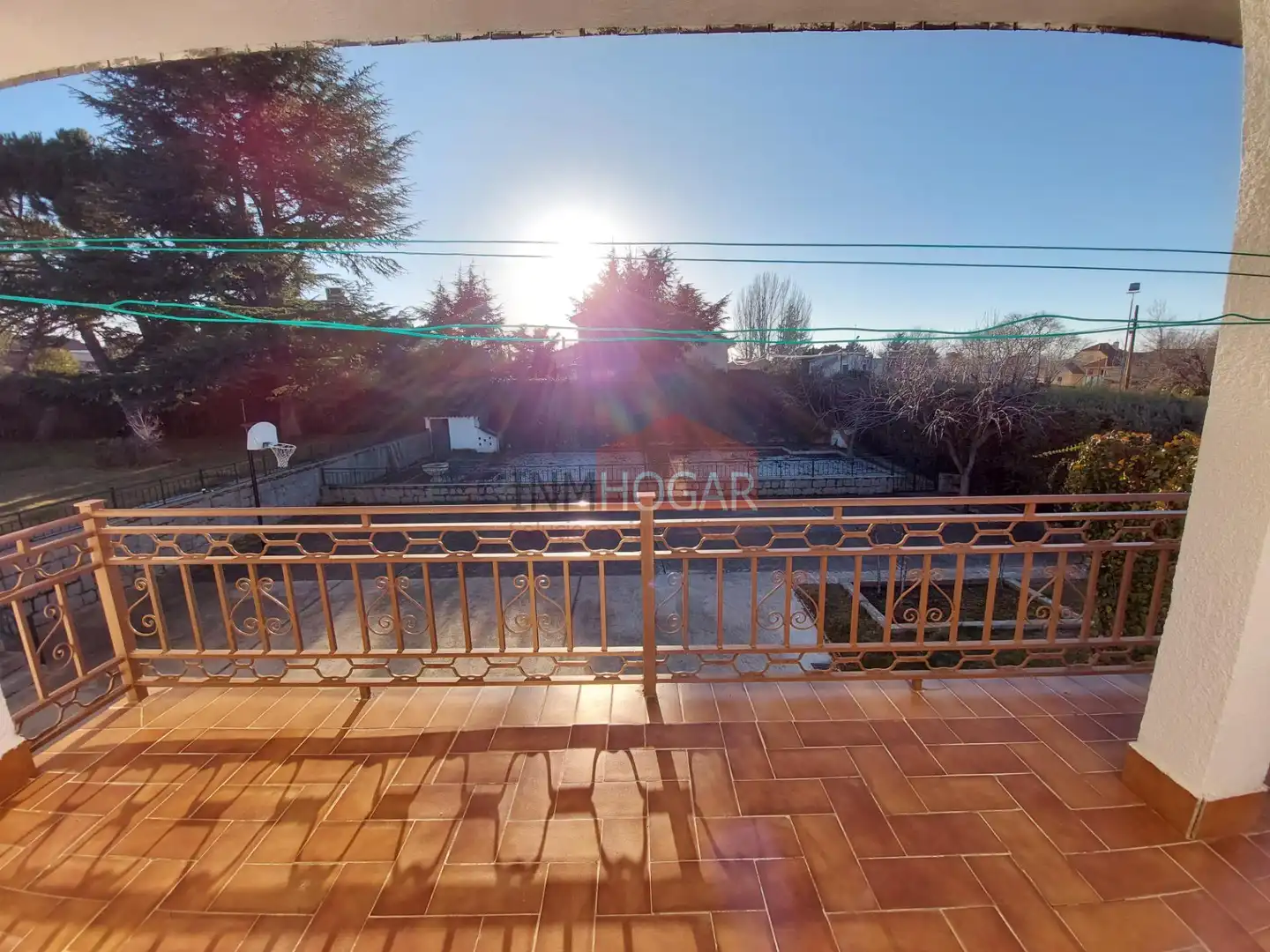 Terraza de Casa o chalet en venta en Ávila con Jardín privado, Trastero y Piscina