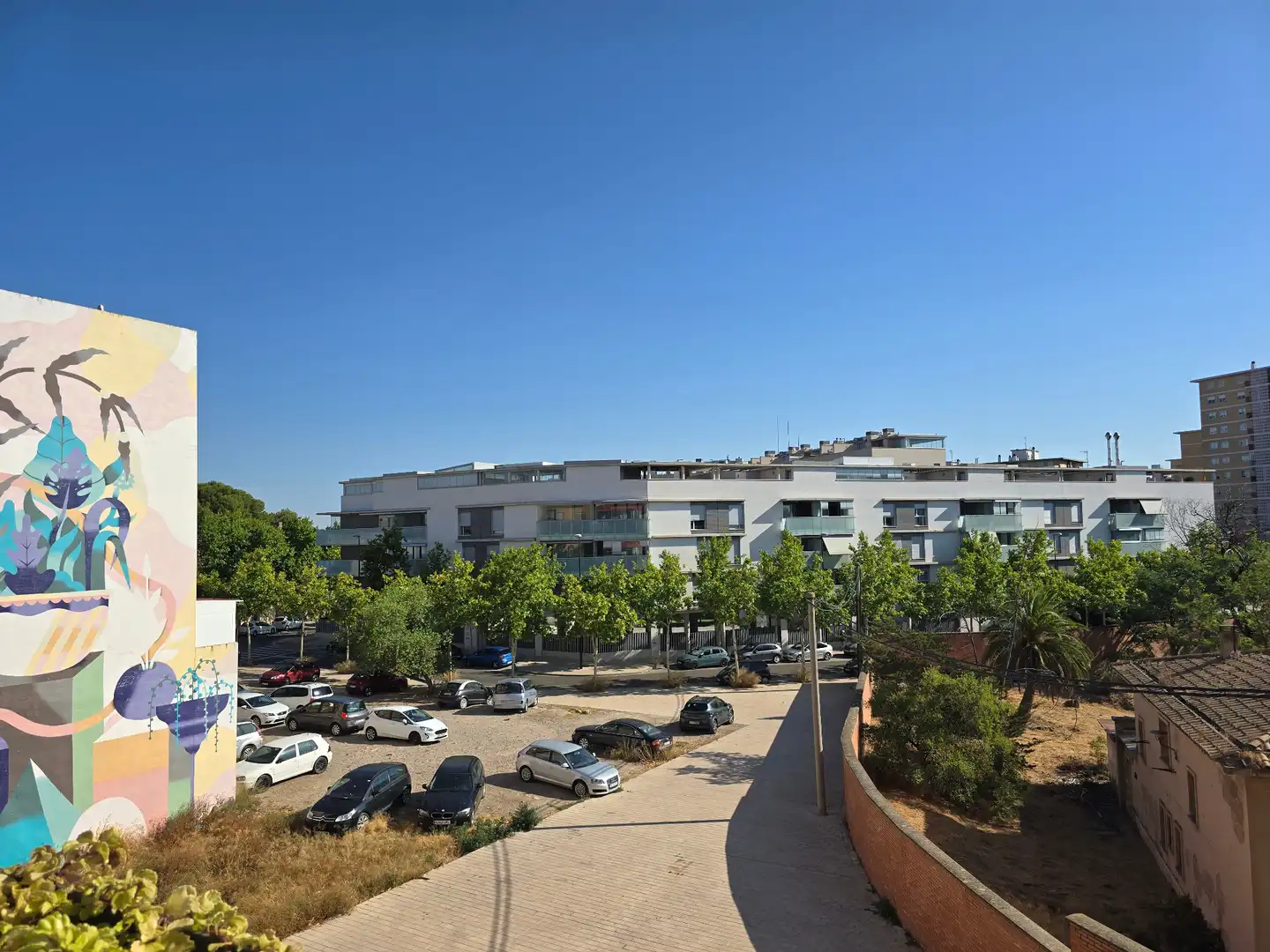 Vista exterior de Pis en venda en Zaragoza amb Calefacció, Moblat i Balcó