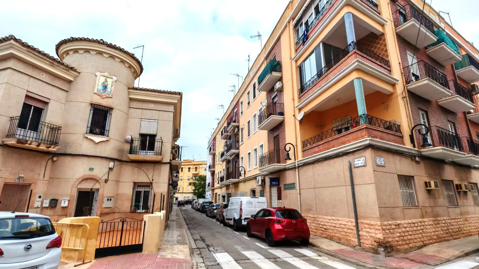 Vista exterior de Apartament en venda en Aldaia