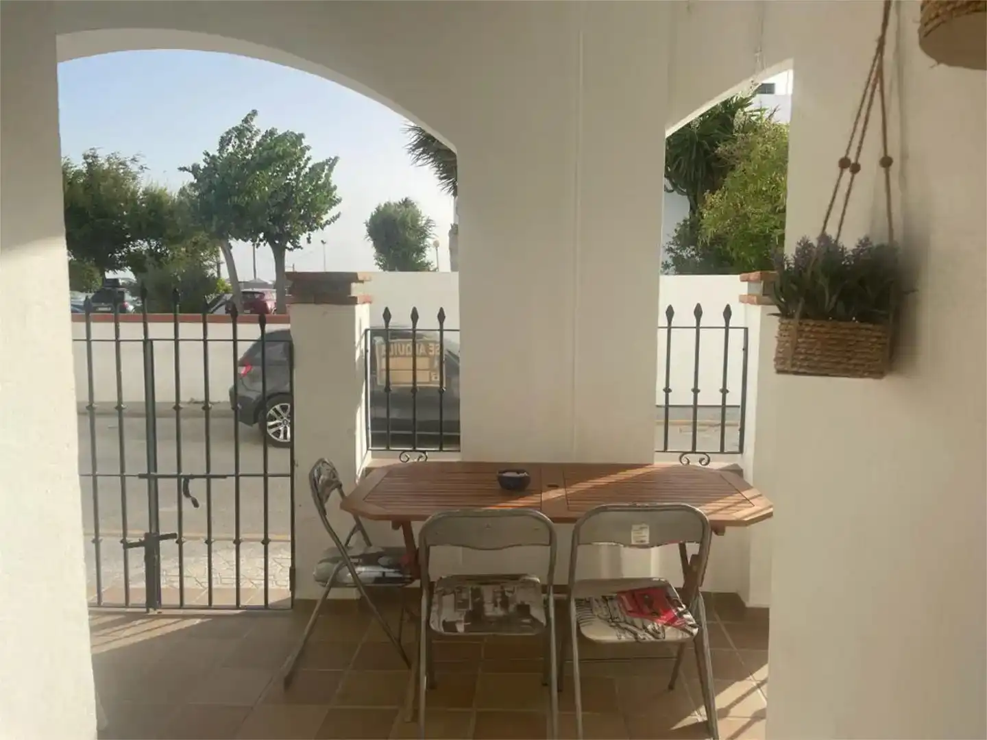 Terraza de Planta baja de alquiler en Conil de la Frontera con Aire acondicionado y Amueblado