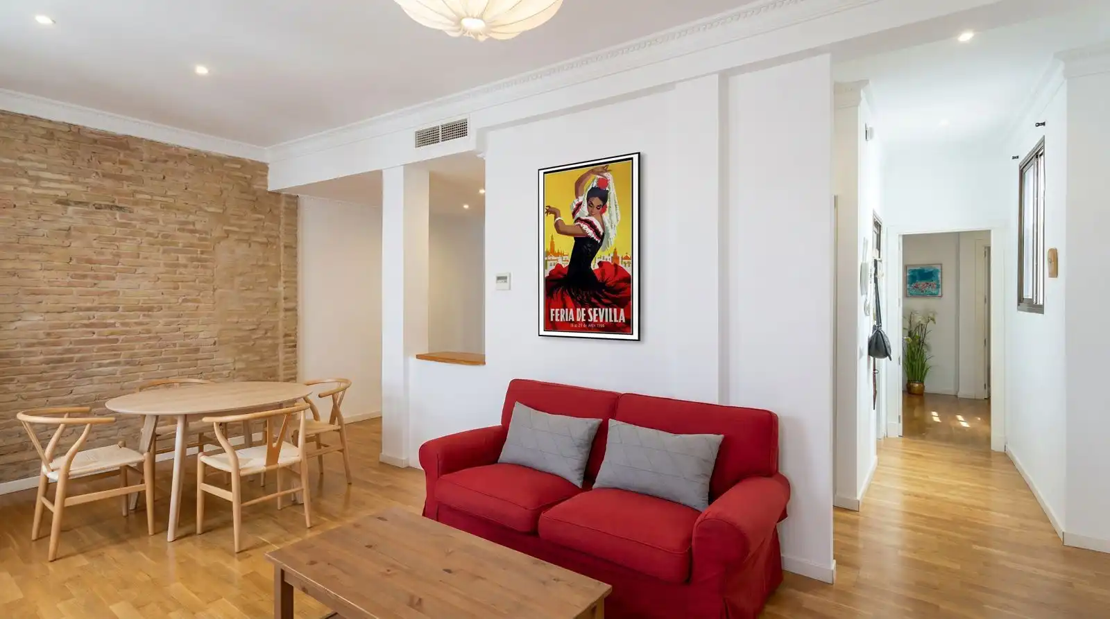 Sala d'estar de Apartament en venda en Sevilla amb Alarma