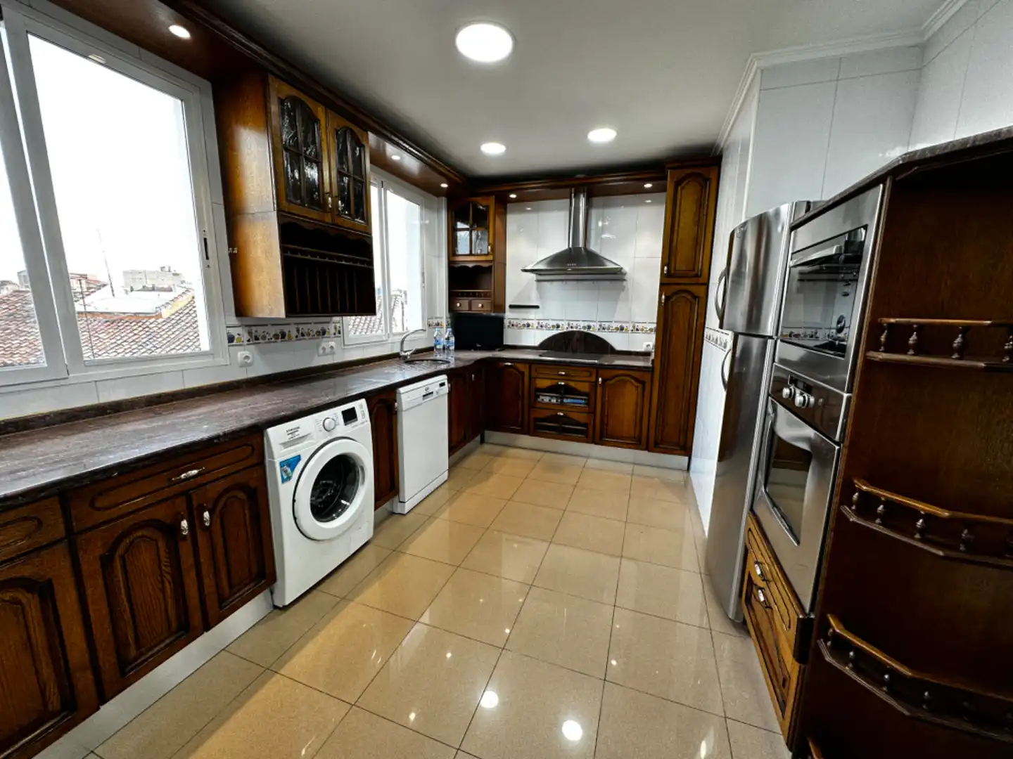 Küche von Wohnung zum Verkauf in Valladolid mit Heizung, Parkett und Terrasse