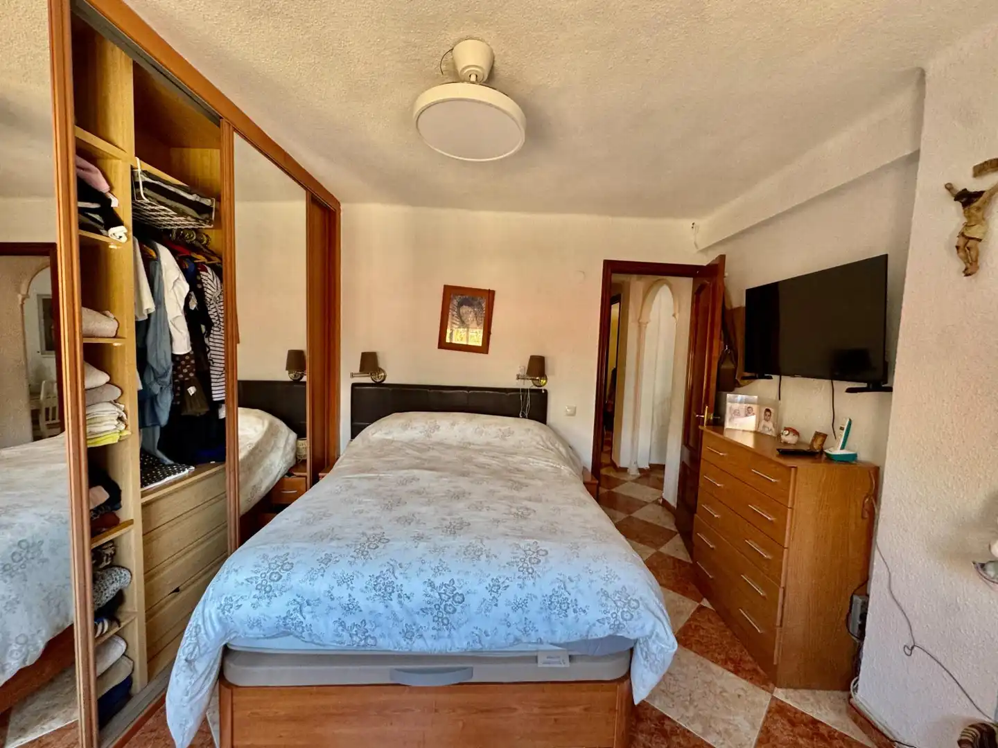 Bedroom of Flat for sale in Málaga  with Air Conditioner