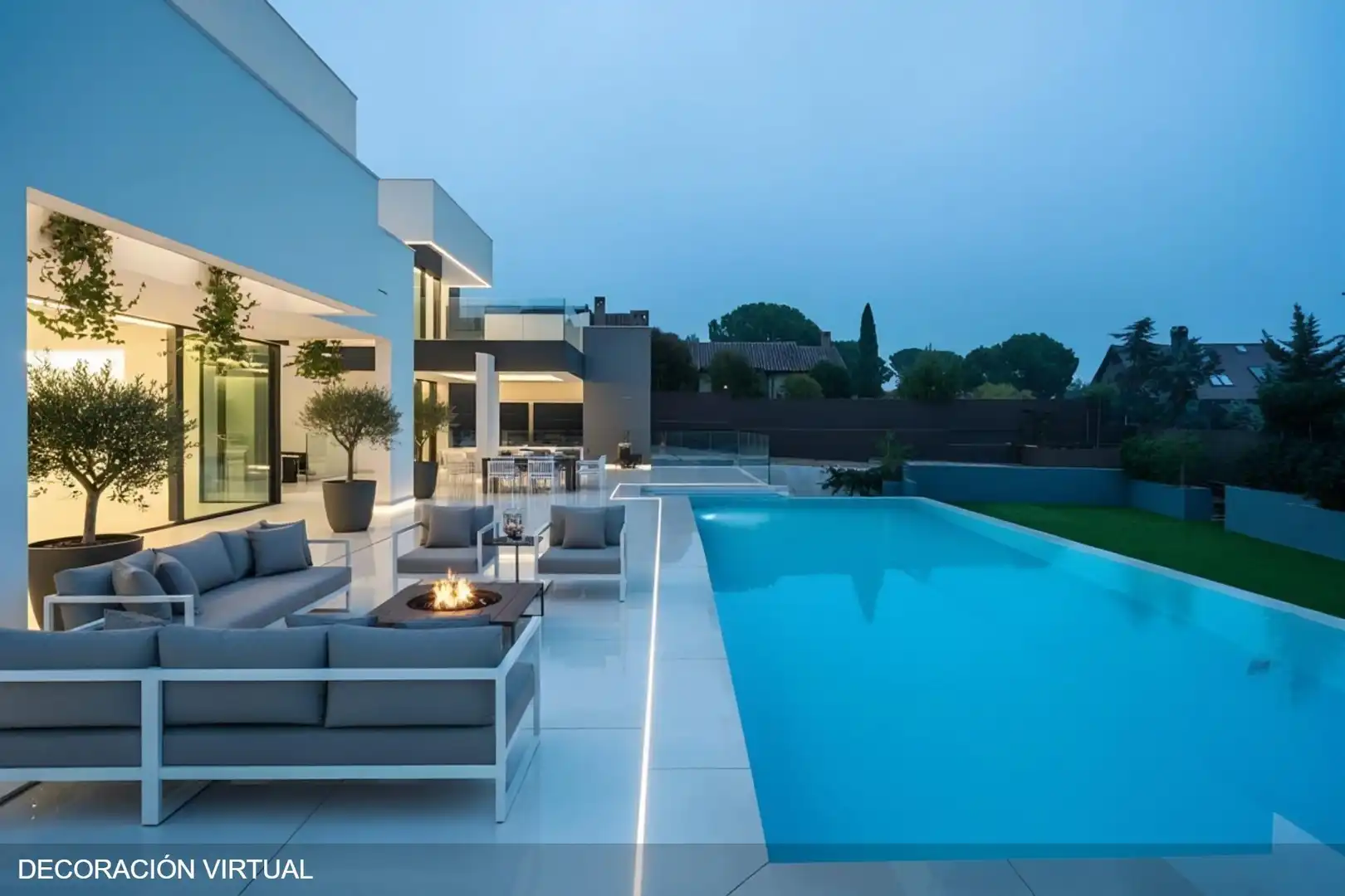 Terrassa de Casa o xalet en venda en Las Rozas de Madrid amb Calefacció, Jardí privat i Terrassa