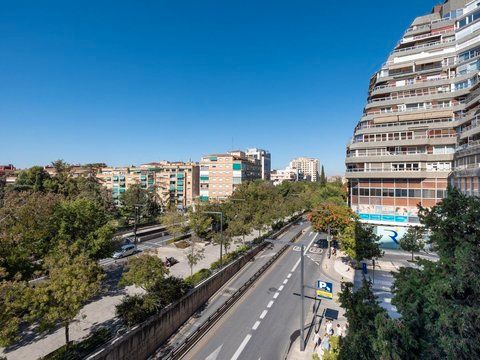 Exterior view of Flat for sale in  Granada Capital  with Terrace and Balcony