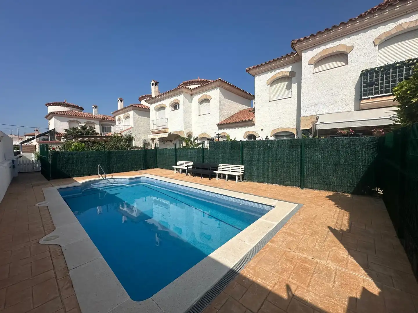 Piscina de Casa o chalet en venta en Mont-roig del Camp con Aire acondicionado, Calefacción y Jardín privado