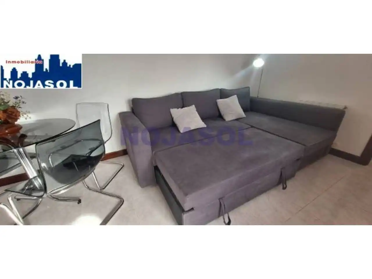 Wohnzimmer von Wohnungen zur Miete in Noja mit Heizung, Terrasse und Abstellraum