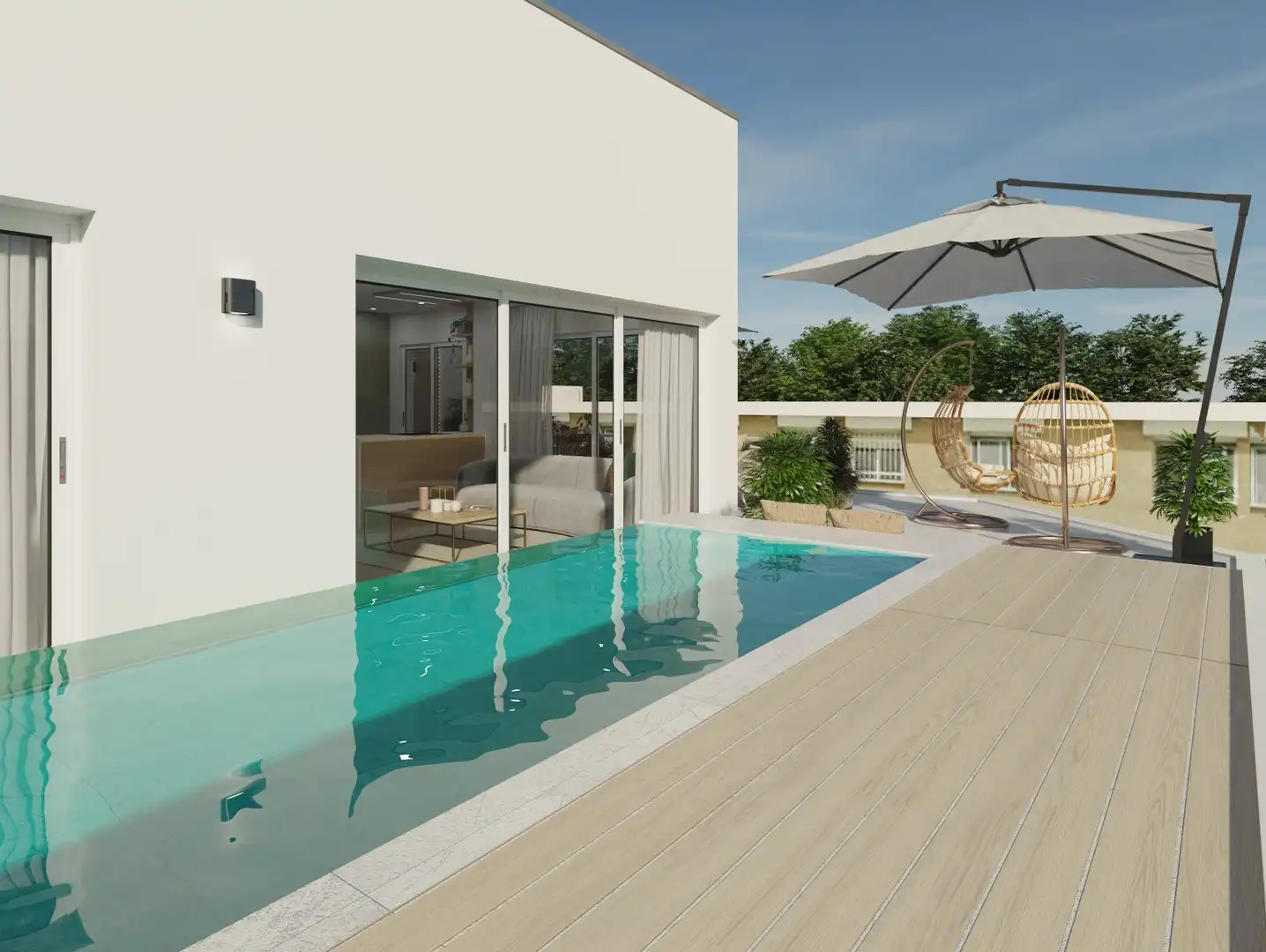 Penthouse mit Pool zum Verkauf in Pueblo, imagen 16