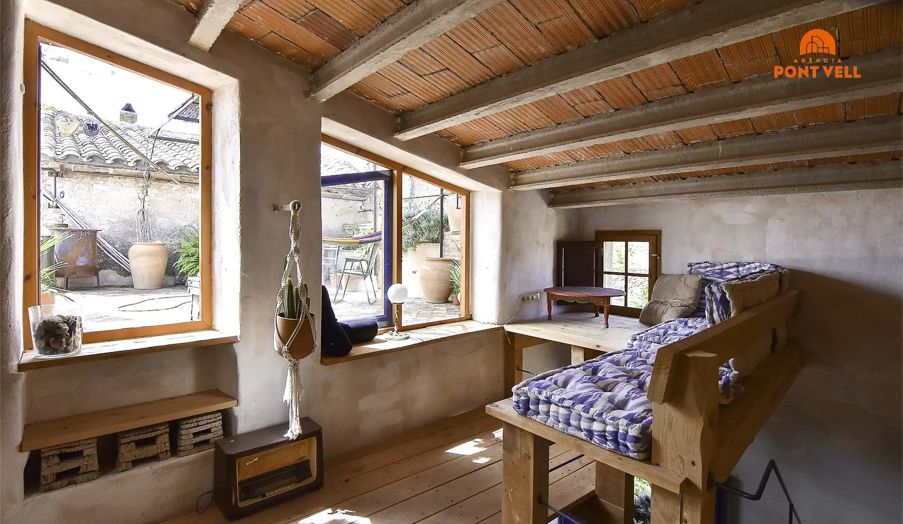 Habitación de Finca rústica de alquiler en Rupià con Terraza y Amueblado