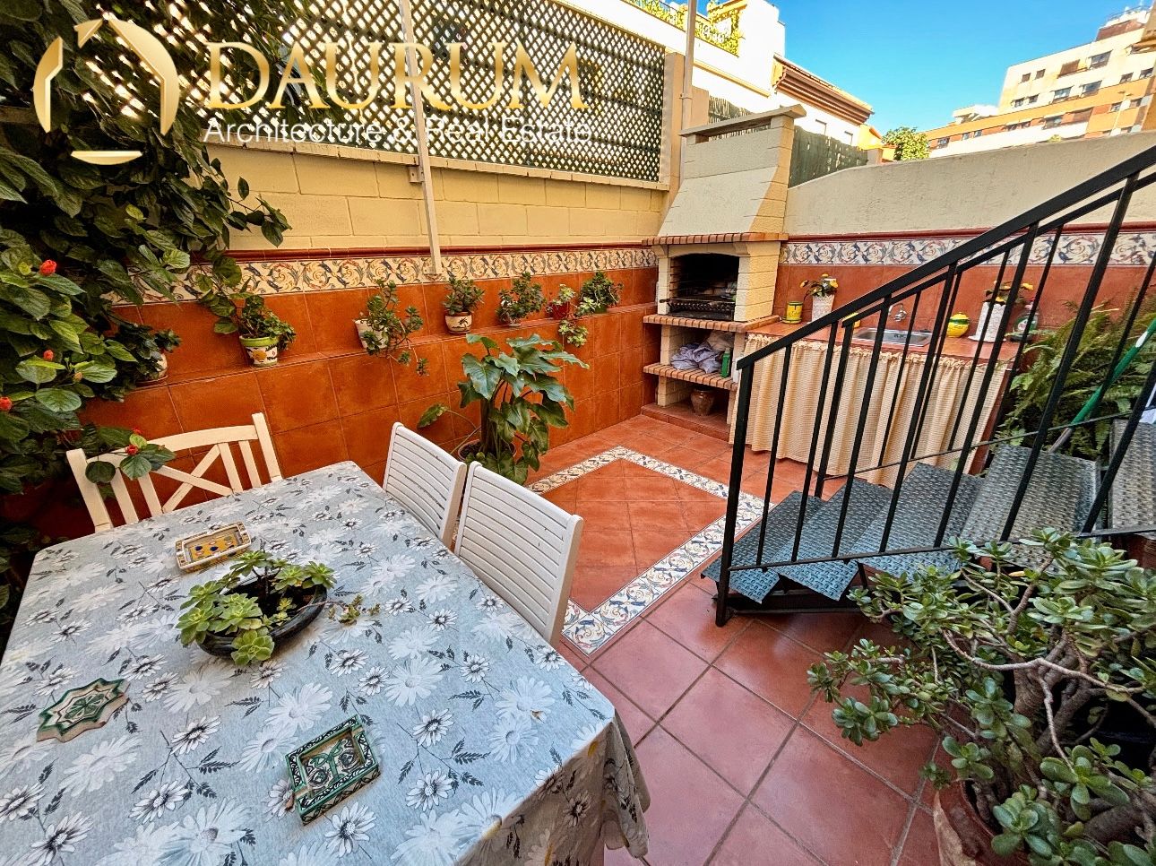 Garden of Single-family semi-detached for sale in Málaga Capital  with Air Conditioner, Heating and Terrace