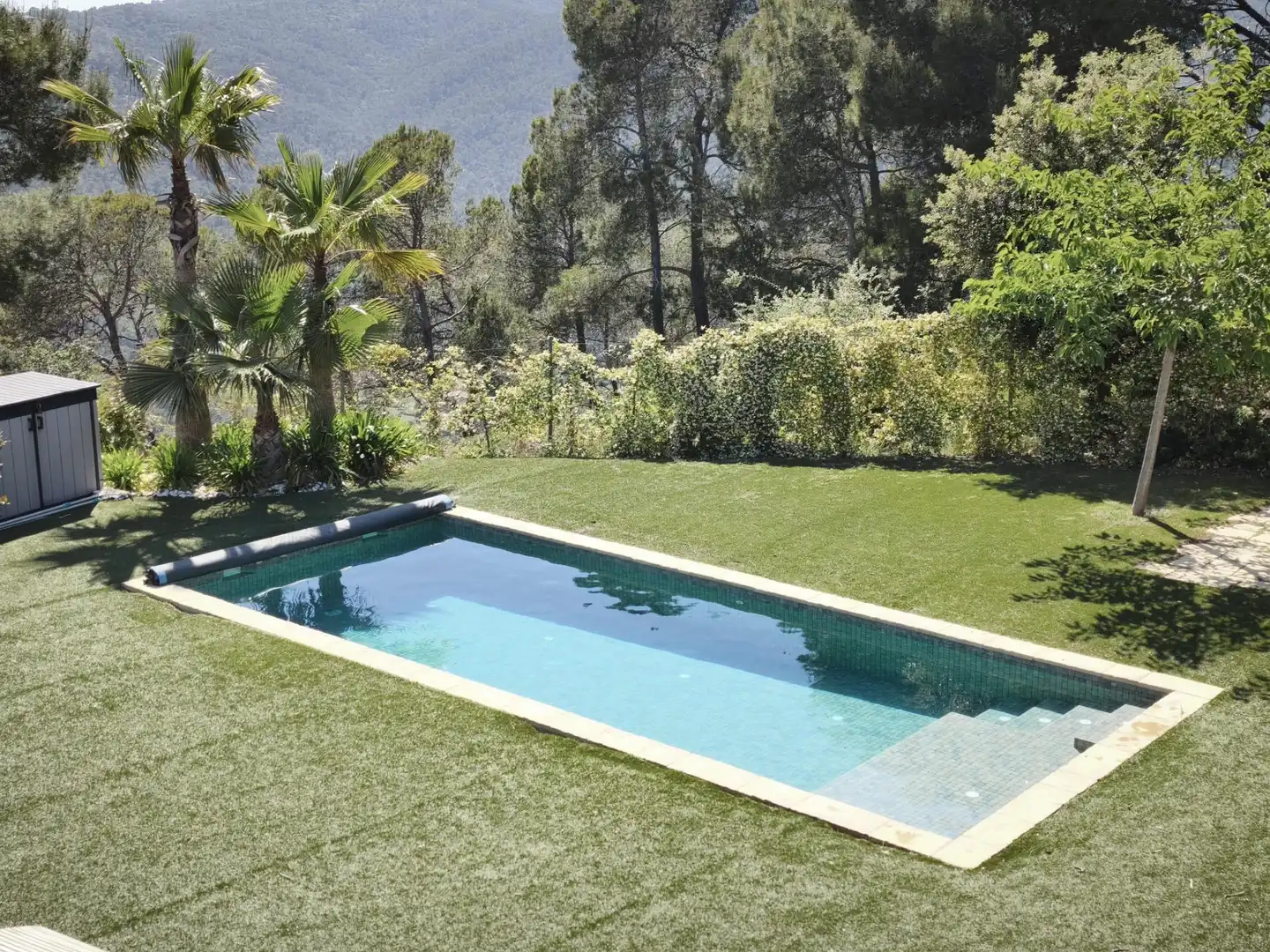 Piscina de Casa o chalet en venta en Castellar del Vallès con Calefacción, Jardín privado y Parquet