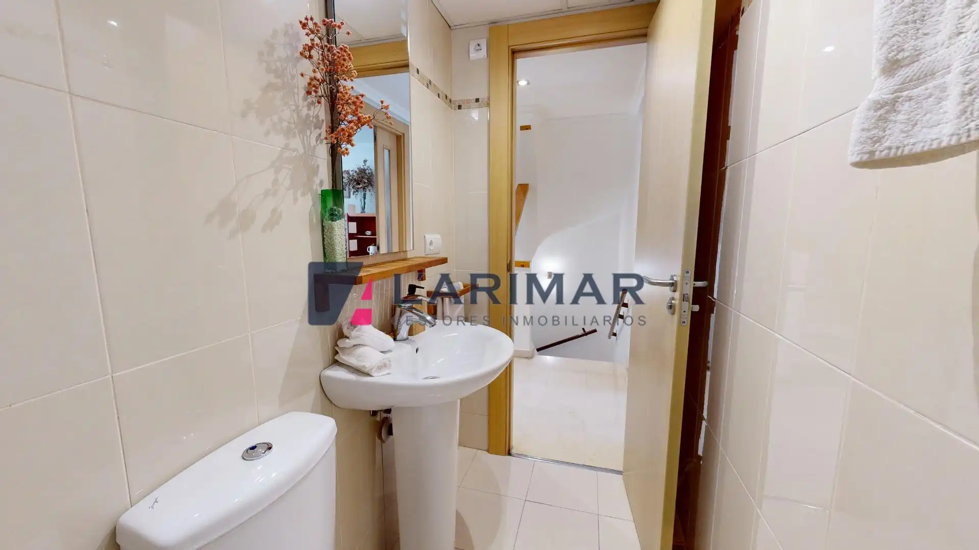 Baño de Casa adosada en venta en Alicante / Alacant con Aire acondicionado, Jardín privado y Terraza