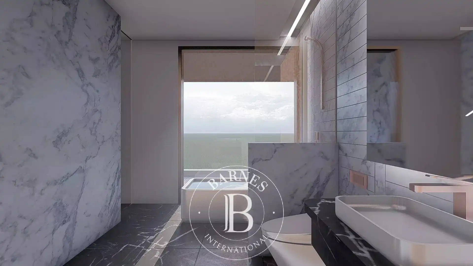 Baño de Casa o chalet en venta en Mataró con Aire acondicionado, Calefacción y Jardín privado
