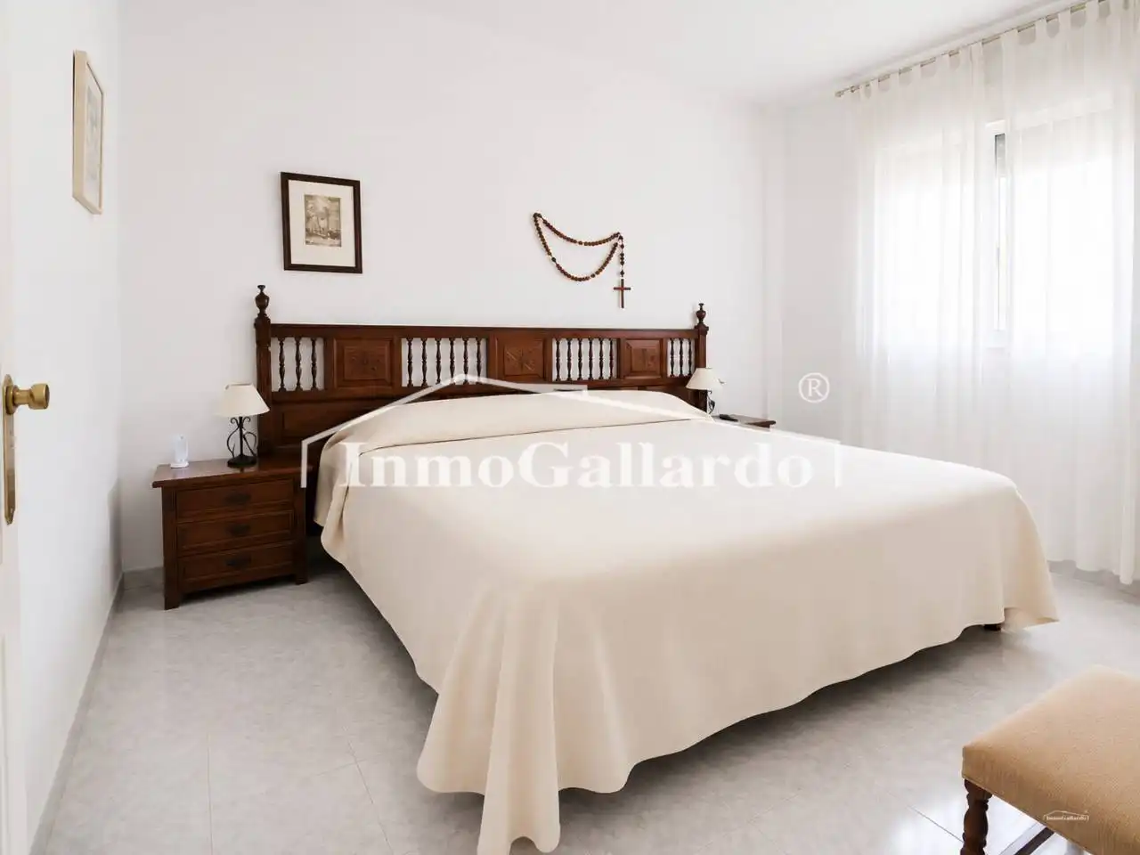 Dormitori de Casa adosada en venda en Málaga amb Aire condicionat, Jardí privat i Terrassa