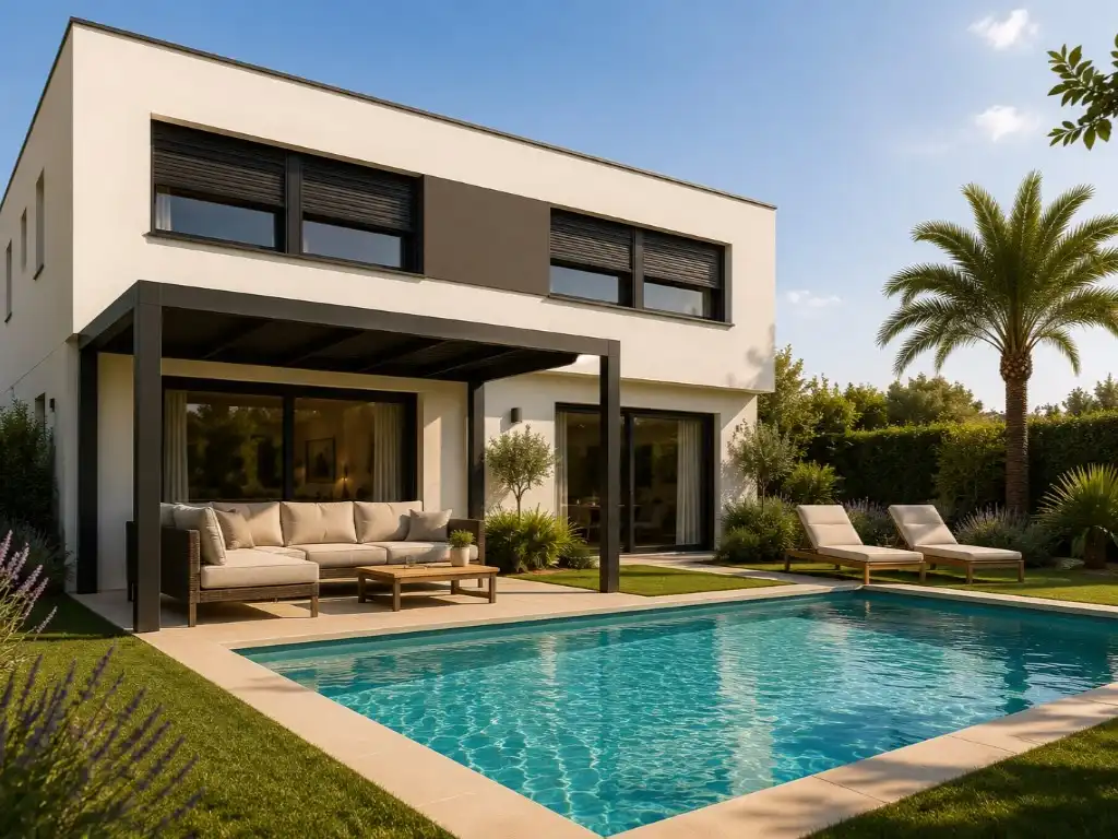 Piscina de Casa o chalet en venta en Cunit