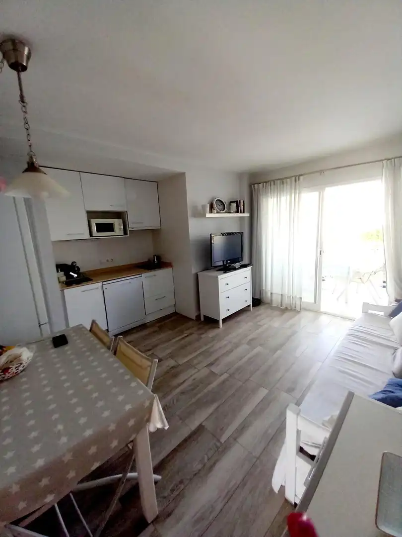 Cocina de Apartamento en venta en Sant Llorenç des Cardassar con Jardín privado, Terraza y Balcón