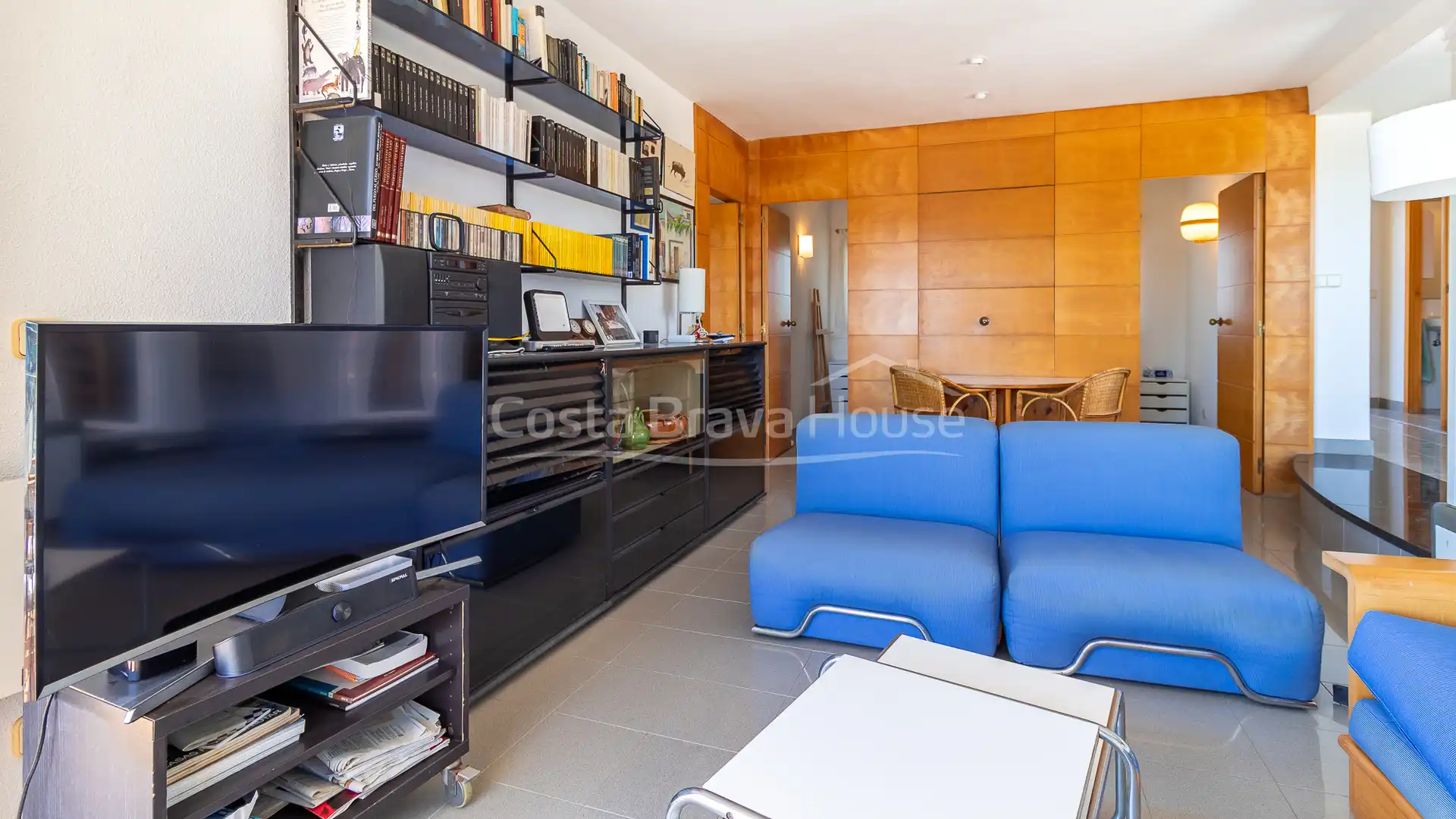 Sala d'estar de Apartament en venda en Palamós amb Calefacció, Terrassa i Forn