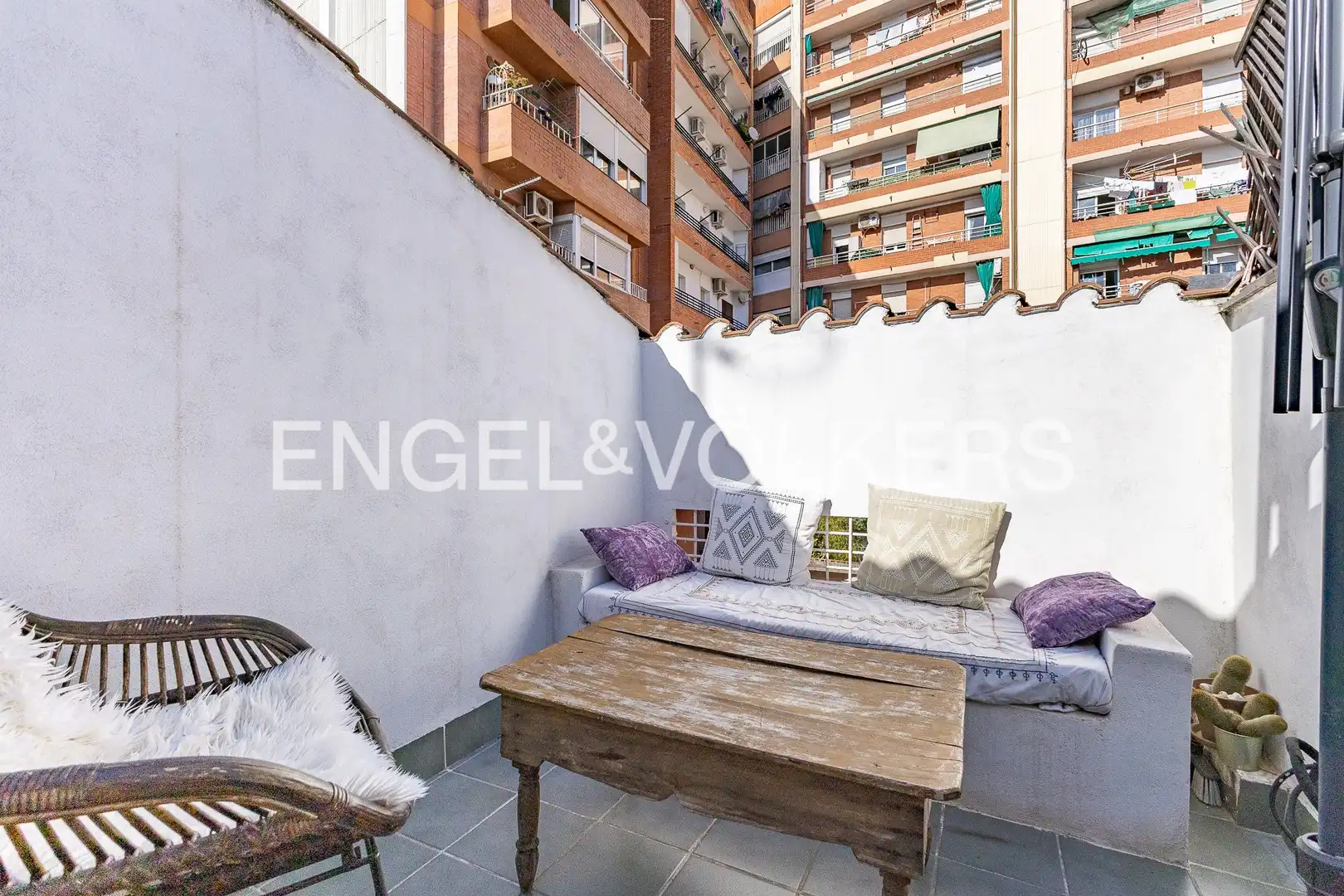 Terraza de Dúplex en venta en Rubí con Calefacción, Parquet y Terraza