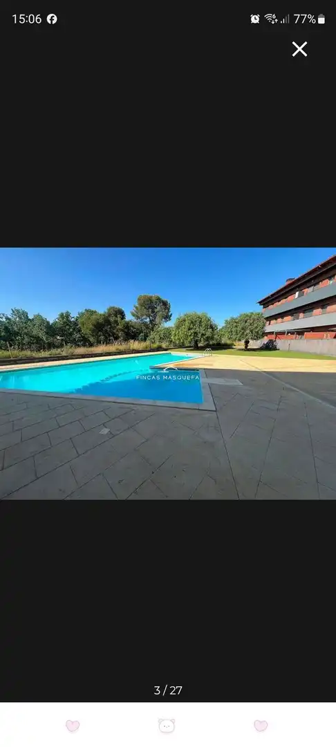 Swimming pool of Flat for sale in Piera, Barcelona