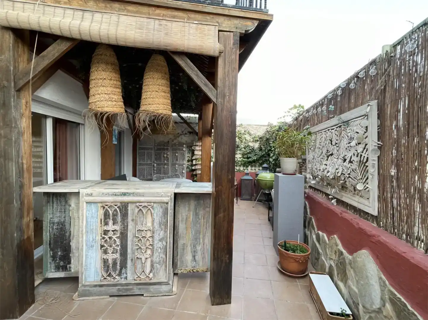 Terrassa de Casa adosada en venda en Altea amb Aire condicionat, Jardí privat i Parquet
