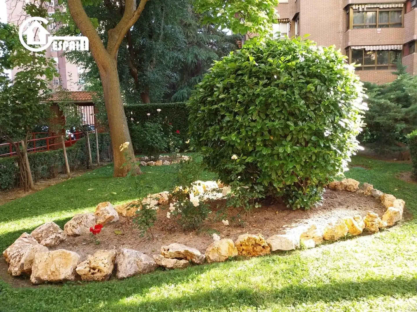 Garden of Flat for sale in Madrid  with Heating, Private garden and Terrace