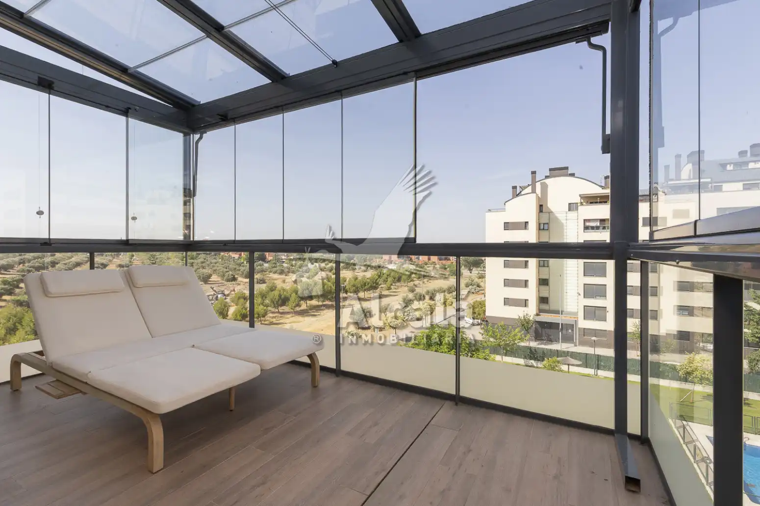 Terrassa de Àtic en venda en Rivas-Vaciamadrid amb Aire condicionat, Calefacció i Jardí privat