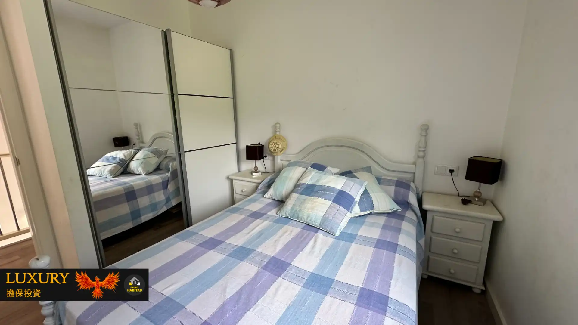 Schlafzimmer von Haus oder Chalet zum Verkauf in Cunit mit Heizung, Privatgarten und Schwimmbad