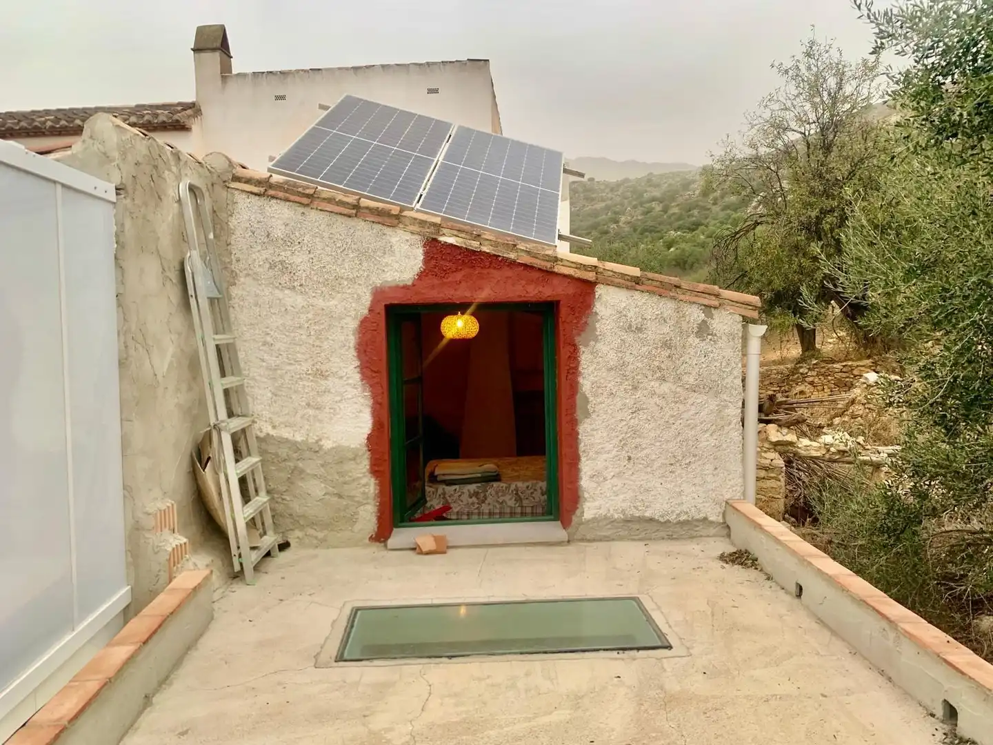 Exterior view of Detached homes for sale in Alcaucín  with Terrace, Storage room and Furnished