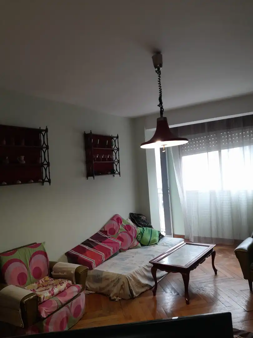 Living room of Flat for sale in Boiro  with Terrace, Storage room and Furnished