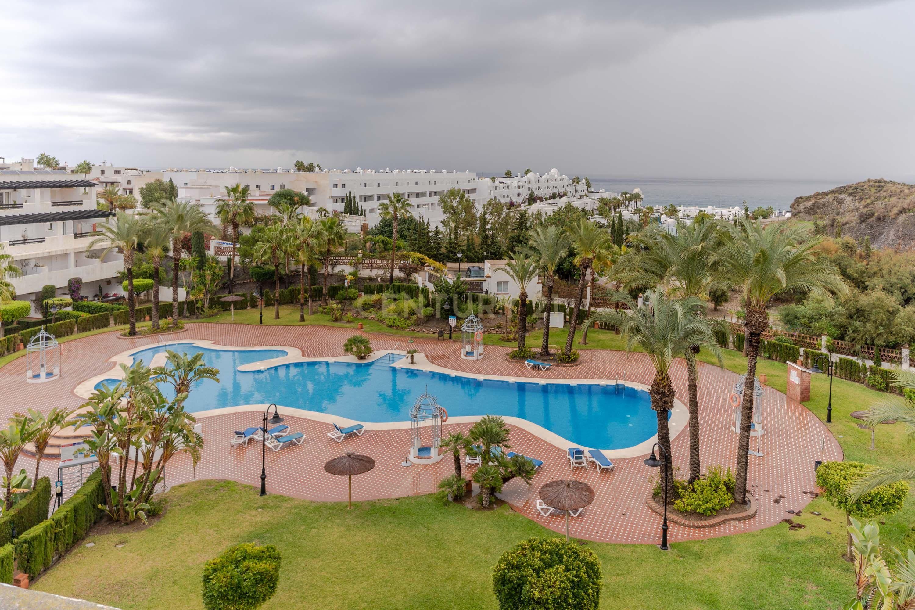 Jardín de Apartamento en venta en Mojácar con Jardín privado, Piscina y Horno