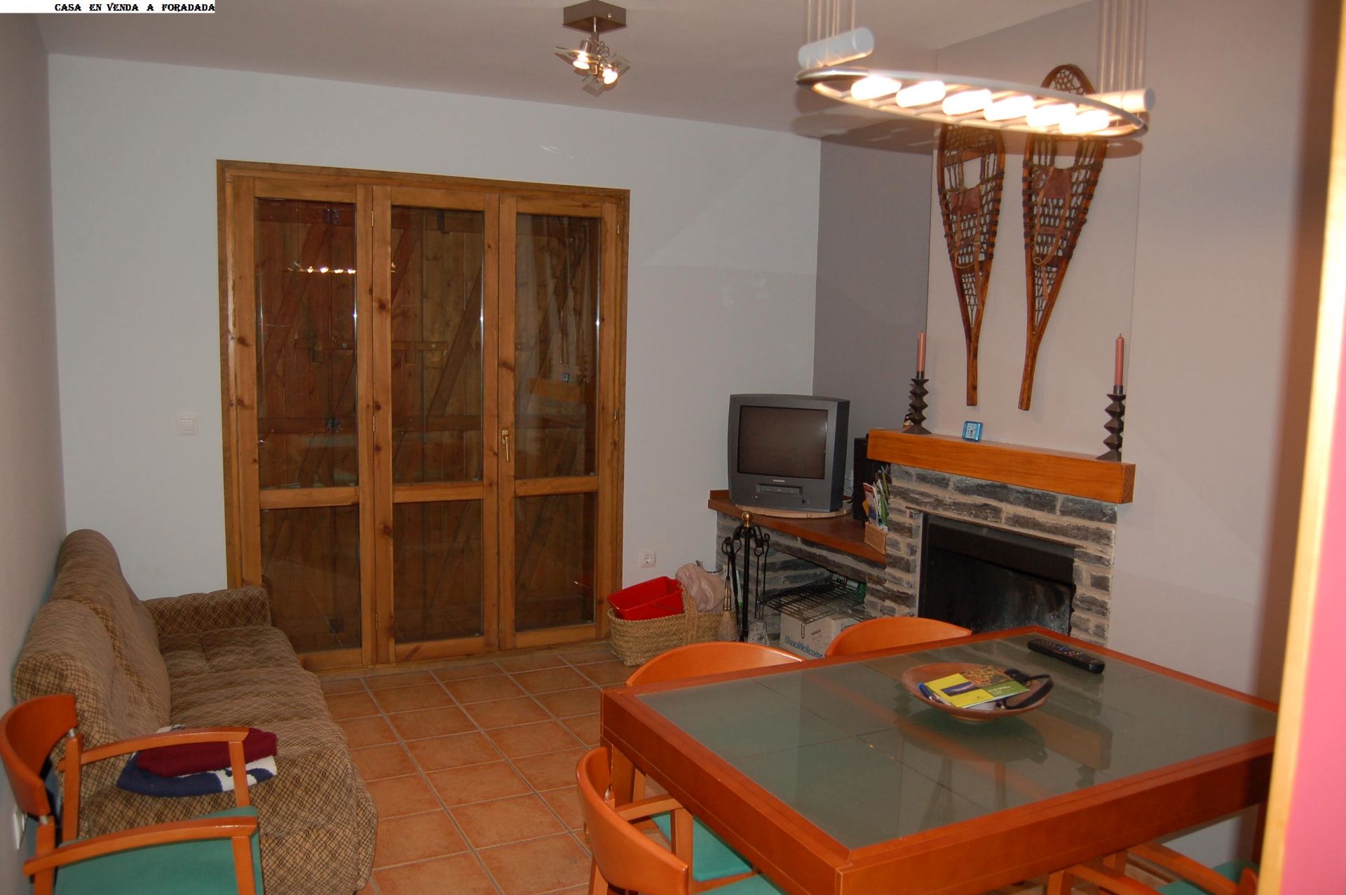 Living room of Flat for sale in Vall de Cardós  with Furnished, Washing machine and Balcony