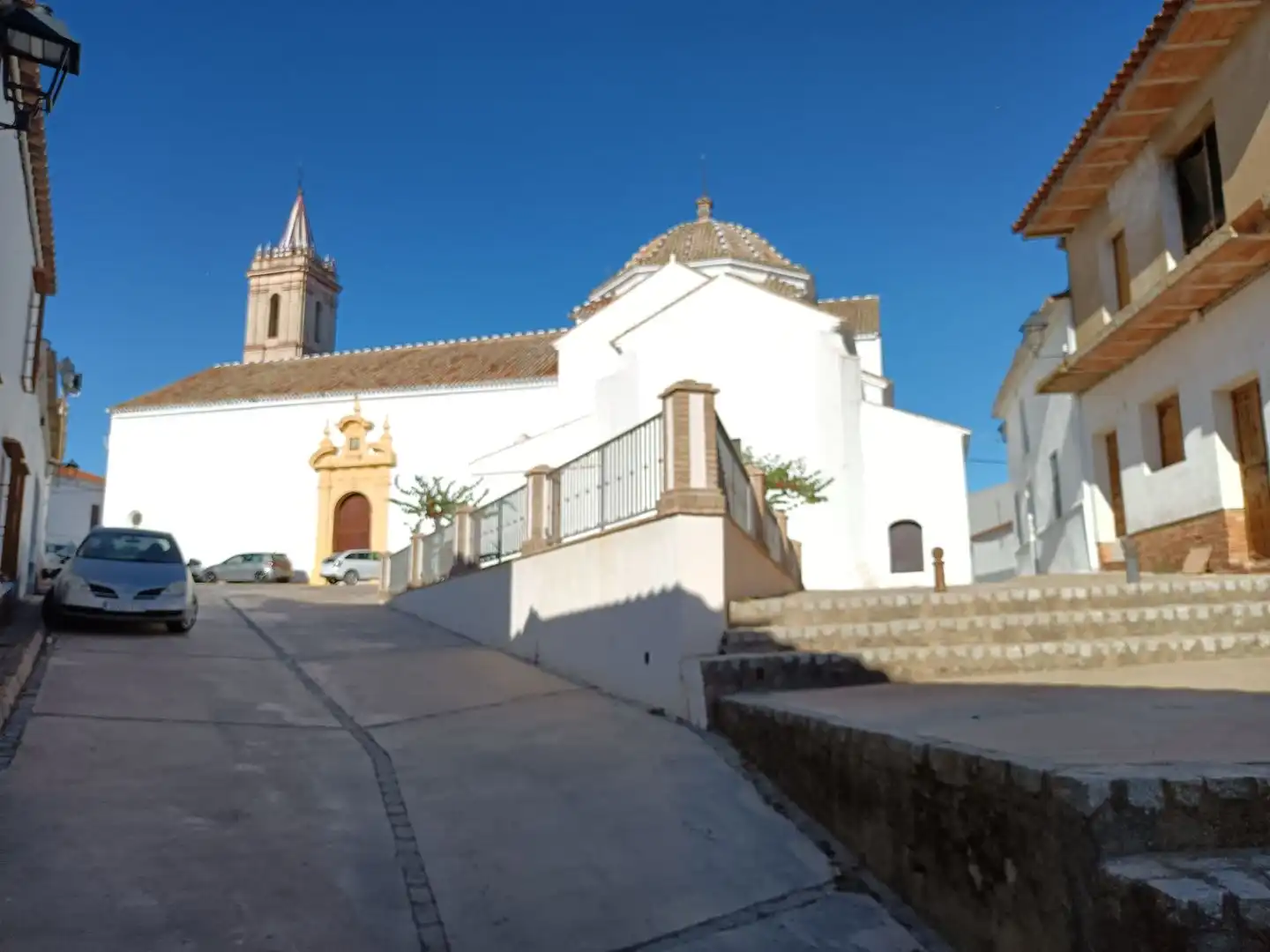 Vista exterior de Casa o chalet en venta en Campofrío con Calefacción, Jardín privado y Terraza
