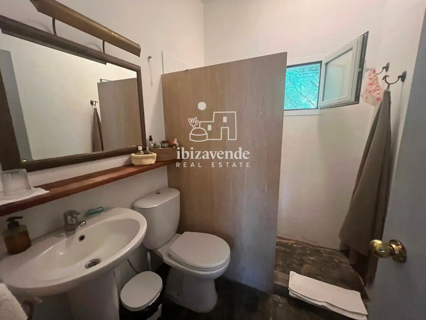 Bathroom of Houses for rent in Sant Joan de Labritja  with Air Conditioner, Heating and Terrace