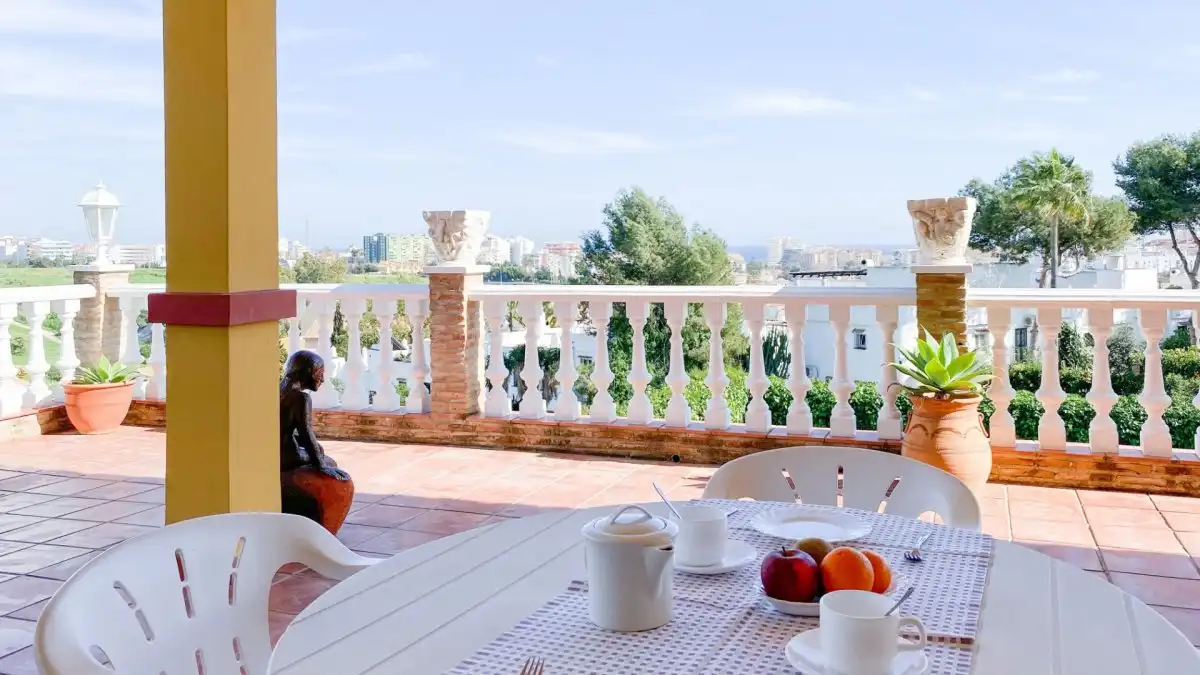 Jardín de Casa o chalet en venta en Mijas con Calefacción, Jardín privado y Terraza