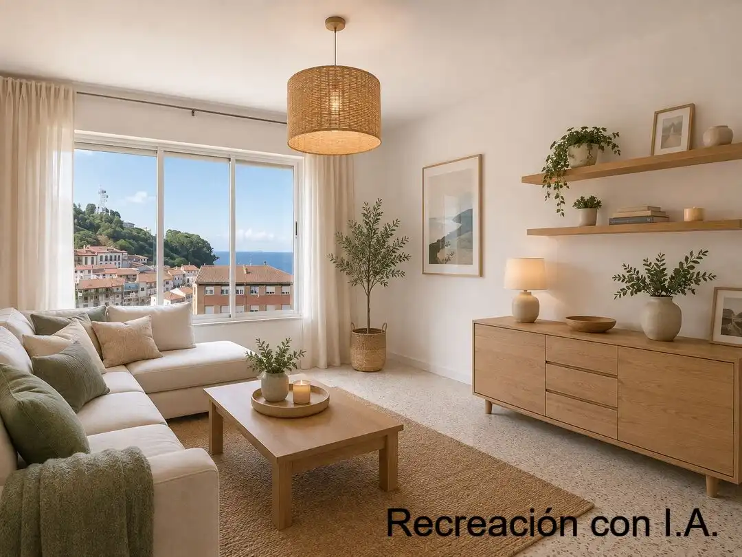 Sala d'estar de Pis en venda en Colunga amb Terrassa
