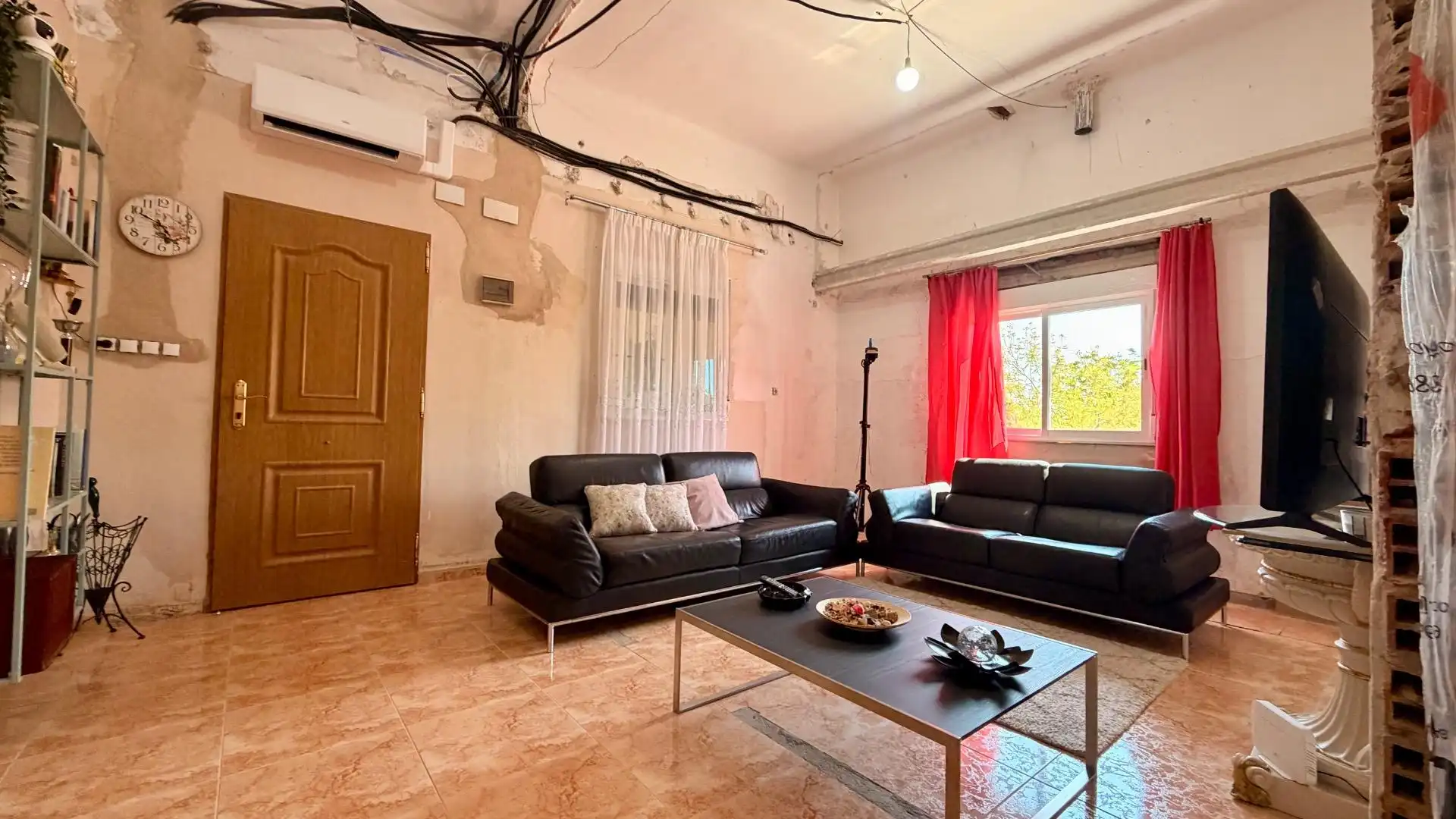 Living room of Houses for sale in Elche / Elx  with Air Conditioner and Terrace
