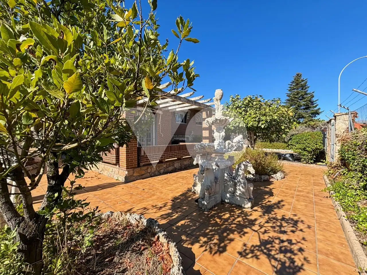 Jardí de Casa o xalet en venda en Galapagar amb Calefacció, Jardí privat i Terrassa