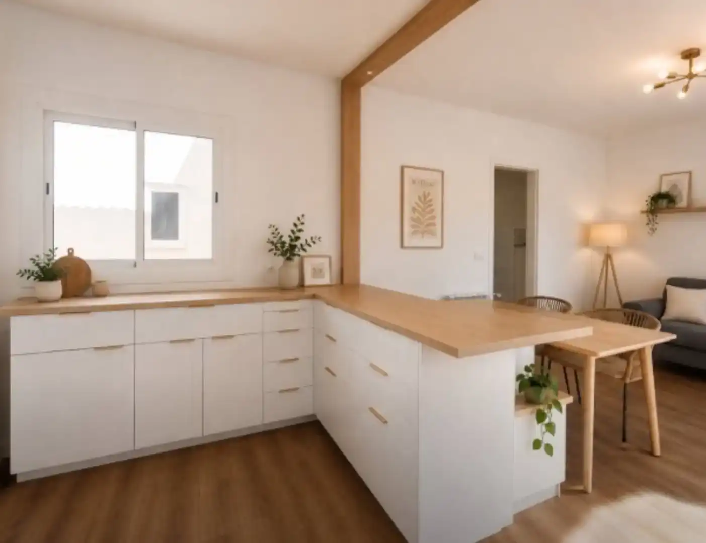 Cocina de Piso en venta en Guissona con Parquet y Amueblado