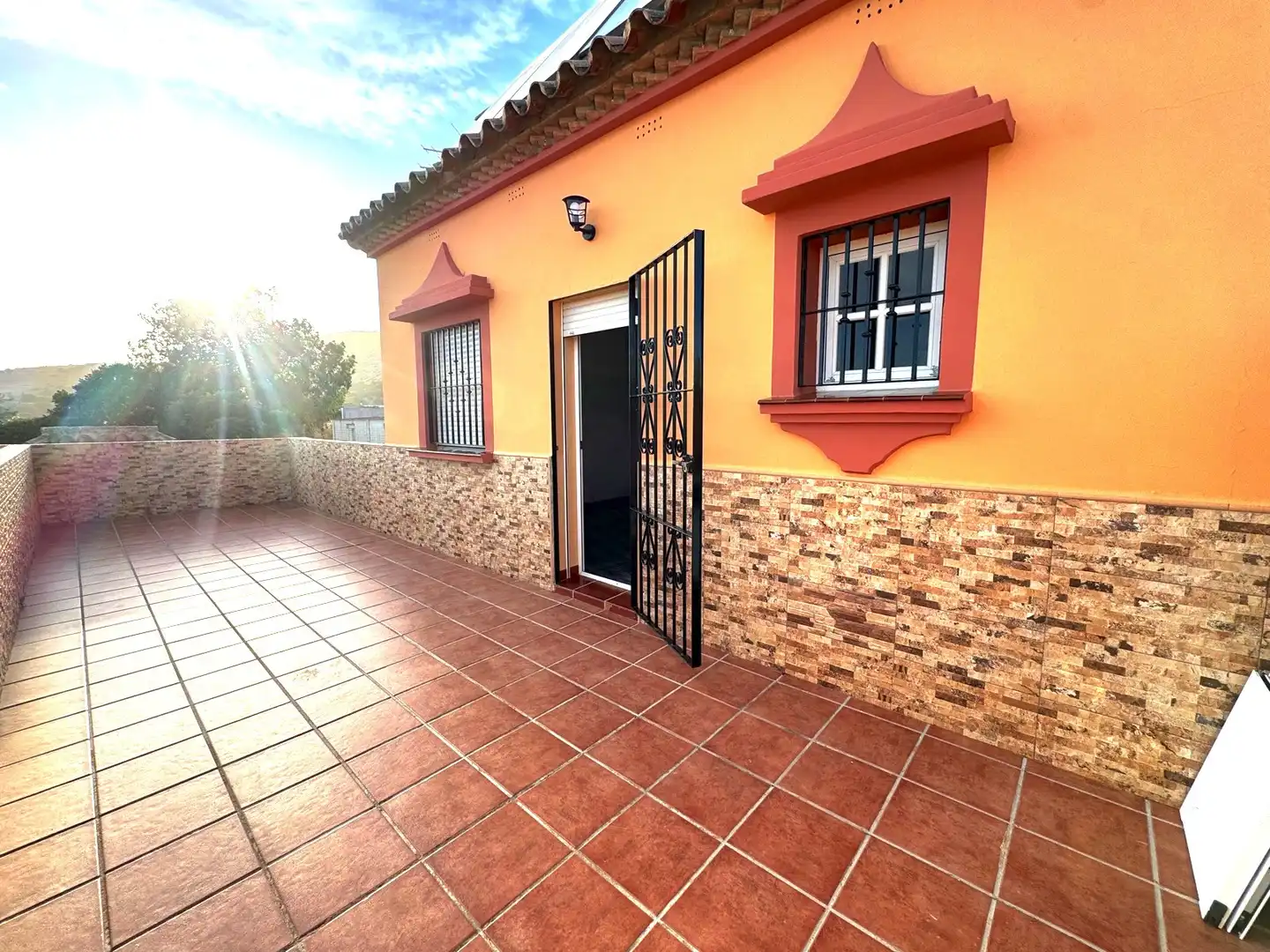 Exterior view of Houses for rent in Casares  with Air Conditioner, Private garden and Terrace