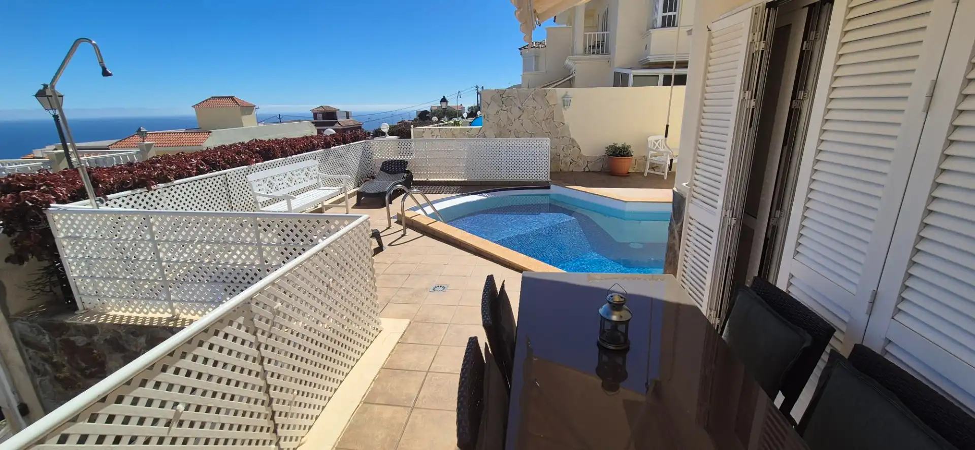 Piscina de Casa o chalet en venta en Candelaria con Aire acondicionado, Jardín privado y Parquet