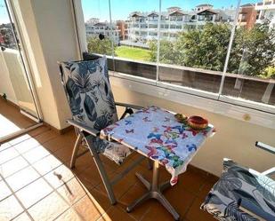 Balcony of Attic for sale in Benalmádena  with Air Conditioner, Private garden and Terrace