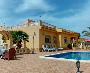 Exterior view of House or chalet for sale in  Murcia Capital  with Air Conditioner and Swimming Pool