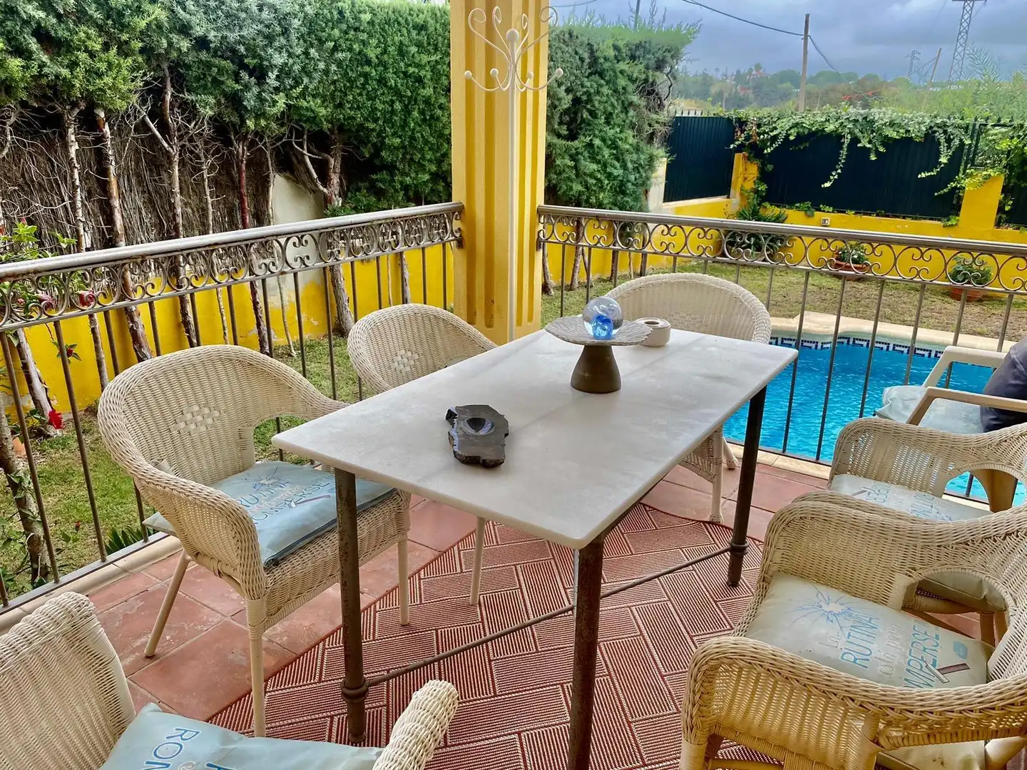 Terrace of Detached homes for sale in Sanlúcar de Barrameda  with Private garden, Terrace and Swimming Pool