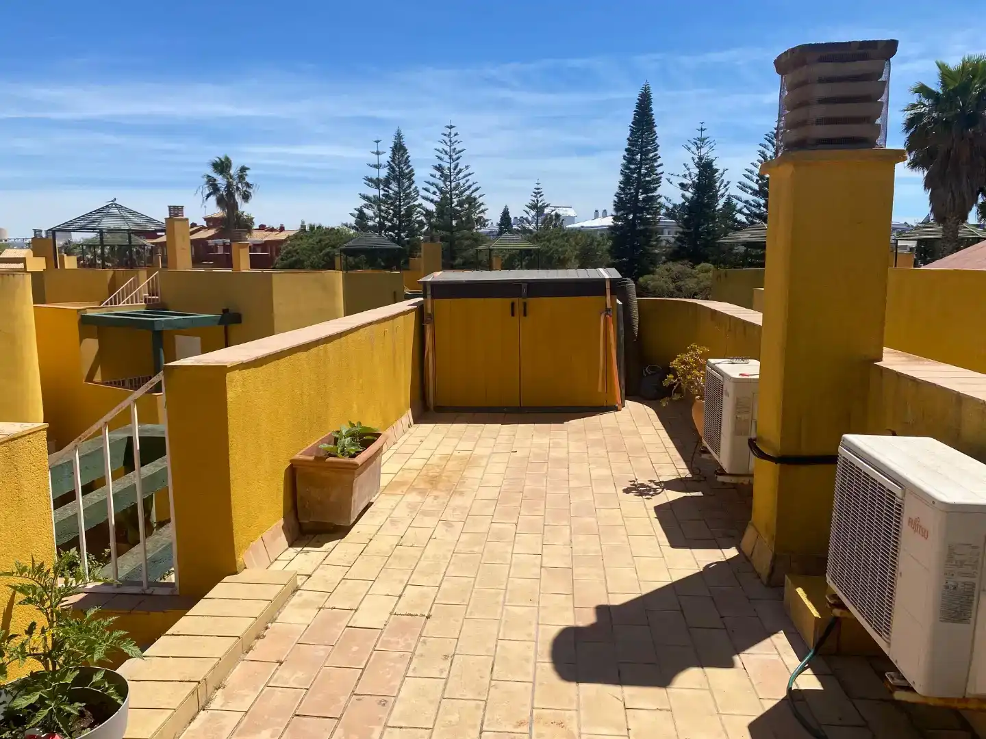 Terrassa de Pis en venda en Rota amb Aire condicionat, Jardí privat i Piscina