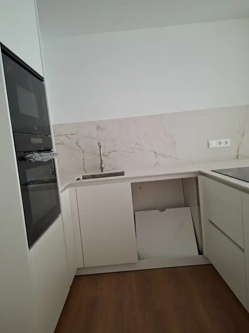 Kitchen of Flat for rent in Calella  with Air Conditioner, Heating and Oven